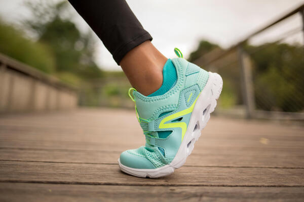 Zapatillas cómodas listas para salir a caminar